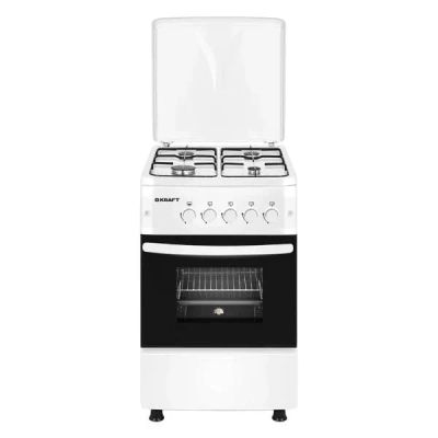 Лот: 25547761. Фото: 1. Газовая плита Kraft KF-FSF5427AGW. Плиты, духовые шкафы, варочные поверхности