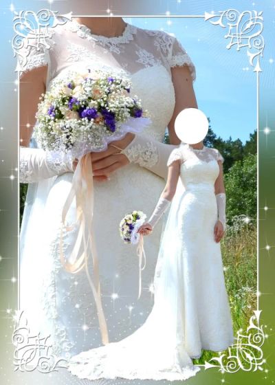 Лот: 4684157. Фото: 1. Свадебное платье. Другое (свадебная мода)