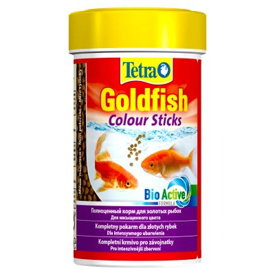 Лот: 22995981. Фото: 1. Tetra Goldfish Colour Sticks корм... Корма