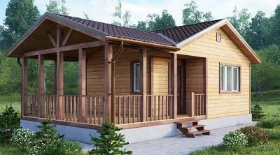 Лот: 11862625. Фото: 1. Каркасная баня 5*9 под ключ. Срубы, бани, дома