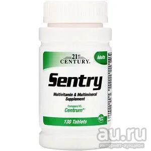 Лот: 17496102. Фото: 1. Sentry, мультивитамы + минералы... Спортивное питание, витамины