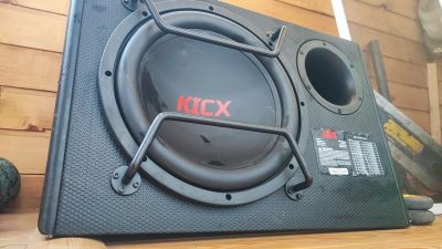Лот: 25439633. Фото: 1. Сабвуфер kicx gt500bpa. Сабвуферы
