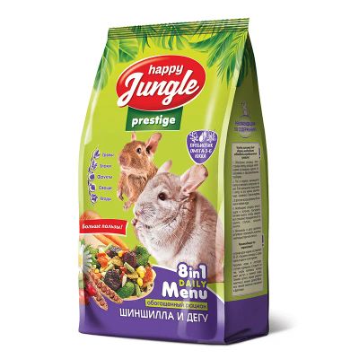 Лот: 19433177. Фото: 1. Happy Jungle Prestige корм для... Корма