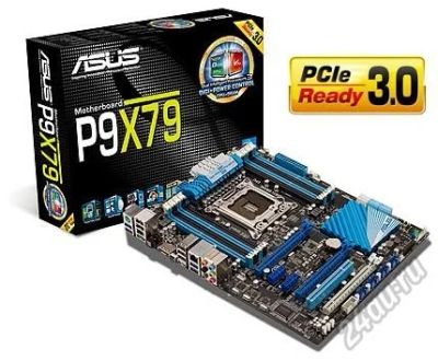 Лот: 7897783. Фото: 1. asus p9x79 + Intel Core i7-4820K. Компьютеры в сборе