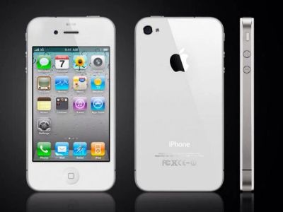 Лот: 4397883. Фото: 1. IPhone 4s 16gb.Полный комплект... Смартфоны
