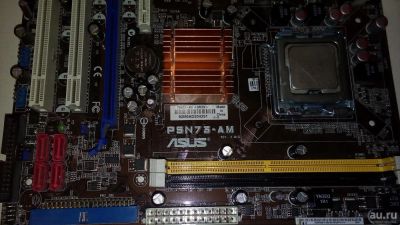 Лот: 9270654. Фото: 1. Материнская плата Asus P5N73-AM... Материнские платы