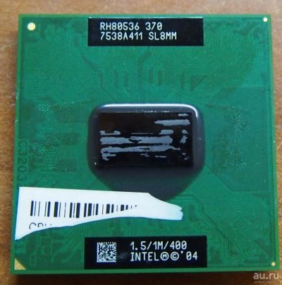 Лот: 9815213. Фото: 1. Intel® Celeron® M Processor 370... Процессоры