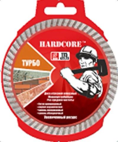 Лот: 16524564. Фото: 1. Диск алмазный 115х22,23мм "Hardcore... Расходные материалы, сменные насадки