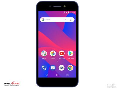 Лот: 14827249. Фото: 1. 5" Смартфон Dexp A150 8 ГБ синий. Смартфоны