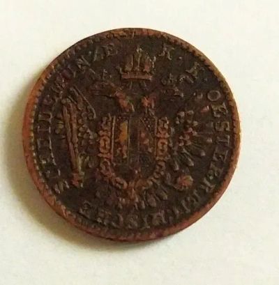 Лот: 25057423. Фото: 1. Австрия 1/2 крейцера 1851 двор... Германия и Австрия