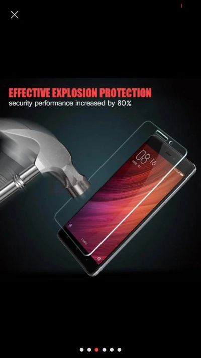 Лот: 9559074. Фото: 1. Защитное стекло для Xiaomi Redmi... Защитные стёкла, защитные плёнки