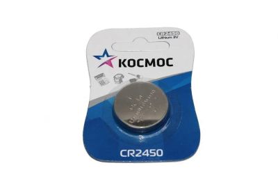 Лот: 22151167. Фото: 1. Элем.пит.КОСМОС CR2450 BL-1 (12... Батарейки, аккумуляторы, элементы питания