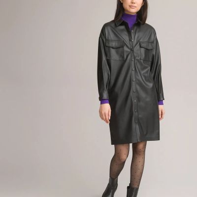 Лот: 24238675. Фото: 1. Платье-рубашка LaRedoute. Платья