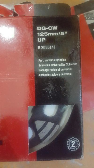 Лот: 11179718. Фото: 1. Алмазная шлиф.чашка Hilti DG-CW... Расходные материалы, сменные насадки