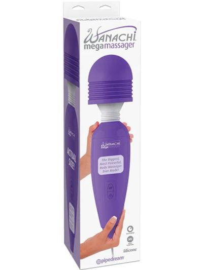 Лот: 22066472. Фото: 1. Огромный вибромассажер Mega Wanachi... Игрушки