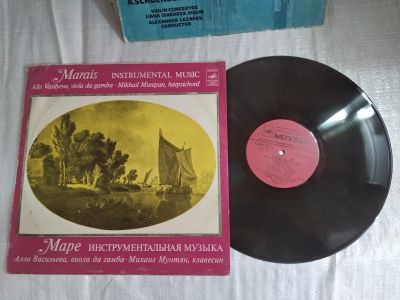 Лот: 20855412. Фото: 1. LP Marais - Alla Vasilyeva Mikhail... Аудиозаписи