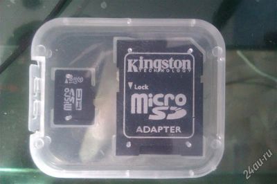 Лот: 1721078. Фото: 1. карта памяти microSD kingston... Карты памяти