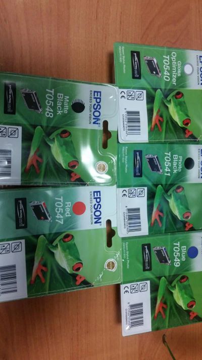 Лот: 8600460. Фото: 1. Картриджи Epson R800 /R1800 все... Картриджи, расходные материалы