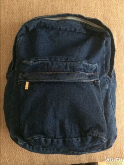 Лот: 8839629. Фото: 1. Джинсовый рюкзак. Рюкзаки