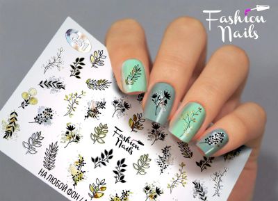 Лот: 12017350. Фото: 1. слайдер дизайн fashion nails galaxy... Украшения, дизайн ногтей