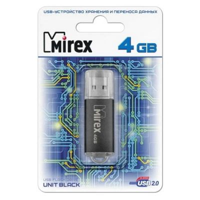 Лот: 25195363. Фото: 1. Флеш-накопитель USB2.0 4Gb Mirex... USB-флеш карты