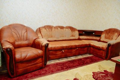 Лот: 4896797. Фото: 1. Продам большой диван и кресло. Диваны