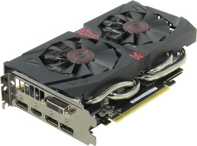 Лот: 8851016. Фото: 1. Видеокарта 4Gb Asus GTX 960 STRIX... Видеокарты