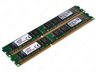 Лот: 4279853. Фото: 1. 2x4Gb DDR3 1333MHz Kingston KVR1333D3N9K2... Оперативная память