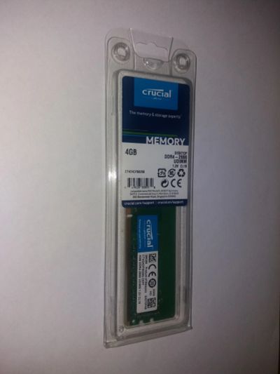 Лот: 18724806. Фото: 1. Оперативная память Crucial 4Gb... Оперативная память