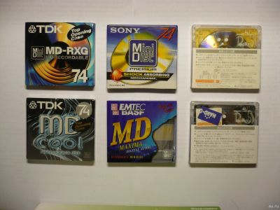 Лот: 13804670. Фото: 1. MD Mini Disc minidisc Минидиск... Другое (аудиотехника)