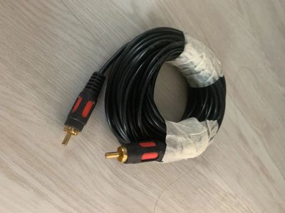 Лот: 17279651. Фото: 1. Кабель rca 5 метров. Шнуры, кабели, разъёмы