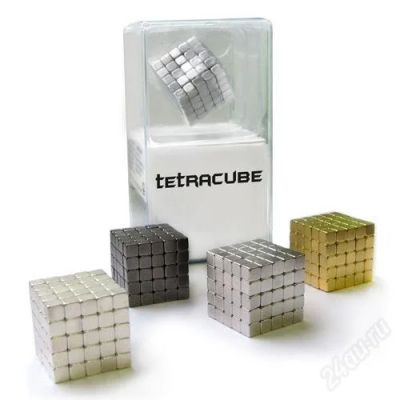 Лот: 1682190. Фото: 1. Tetracube 125 Серебрянный 5 мм. Сувенирные мелочи