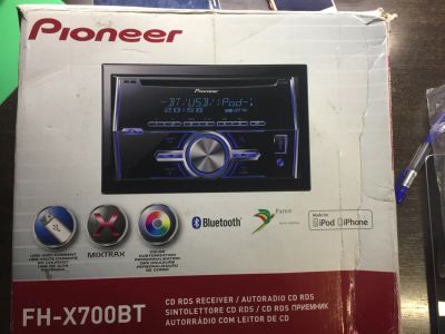 Лот: 12724298. Фото: 1. Автомагнитола Pioneer FH-X700bt. Автомагнитолы