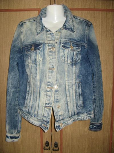 Лот: 20763031. Фото: 1. джинсовка Denim Co. р. 38. Пиджаки, жакеты, жилеты