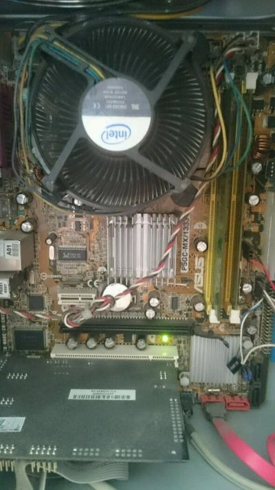 Лот: 12324213. Фото: 1. Материнская плата Asus p5gc-mx... Материнские платы
