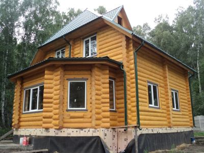 Лот: 3202195. Фото: 1. Строительство Домов под Ключ из... Срубы, бани, дома
