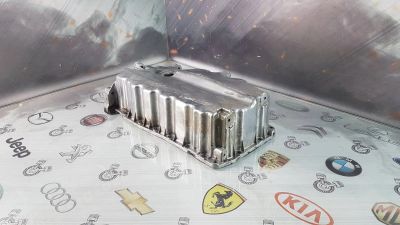 Лот: 23584880. Фото: 1. Поддон Volkswagen Passat BKP 03G103603H. Двигатель и элементы двигателя
