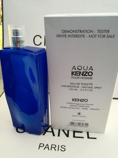 Лот: 13052208. Фото: 1. Тестер Kenzo Aqua pour homme Tester. Мужская парфюмерия