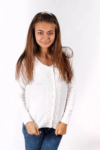 Лот: 3982119. Фото: 1. Кофточка, р-р 44. Свитеры, толстовки, худи
