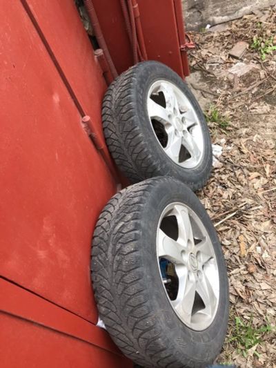 Лот: 17588518. Фото: 1. Диски + Резина (комплект) Mazda... Диски