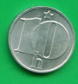 Лот: 9611994. Фото: 1. Чехословакия 10 геллеров 1976... Европа
