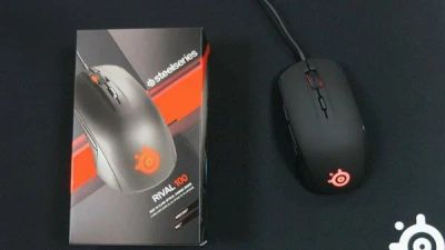 Лот: 9915104. Фото: 1. SteelSeries Rival 100 [RGB] черный. Аксессуары, геймпады