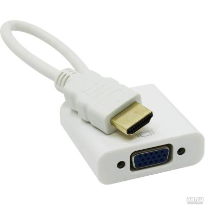 Лот: 18006706. Фото: 1. Конвертер переходник с HDMI на... Шлейфы, кабели, переходники