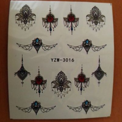 Лот: 17060262. Фото: 1. Наклейка для ногтей 3016. Украшения, дизайн ногтей