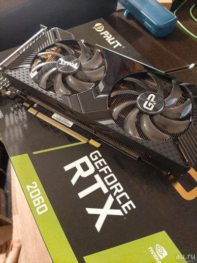 Лот: 16921321. Фото: 1. Видеокарта GeForce RTX 2060 Palit... Видеокарты