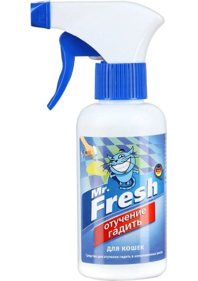 Лот: 8190719. Фото: 1. Спрей Mr. Fresh для кошек, отучение... Косметика для животных