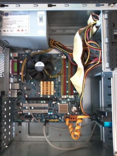 Лот: 5126447. Фото: 1. Материнская плата GigaByte s775. Материнские платы