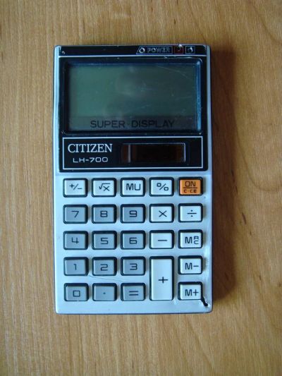 Лот: 3201093. Фото: 1. Калькулятор Citizen LH-700 (не... Калькуляторы