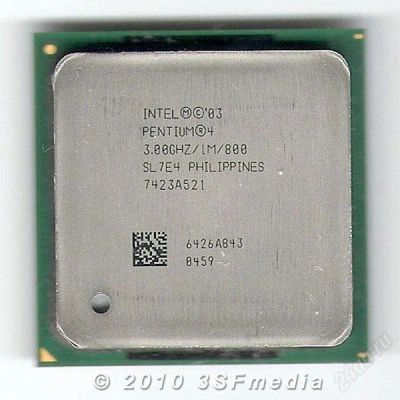 Лот: 2109572. Фото: 1. Intel Pentium(R) 4 CPU 3.00GHz... Процессоры