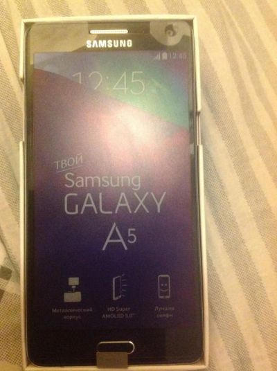 Лот: 6857056. Фото: 1. Смартфон Samsung Galaxy A5 SM-A500F... Смартфоны
